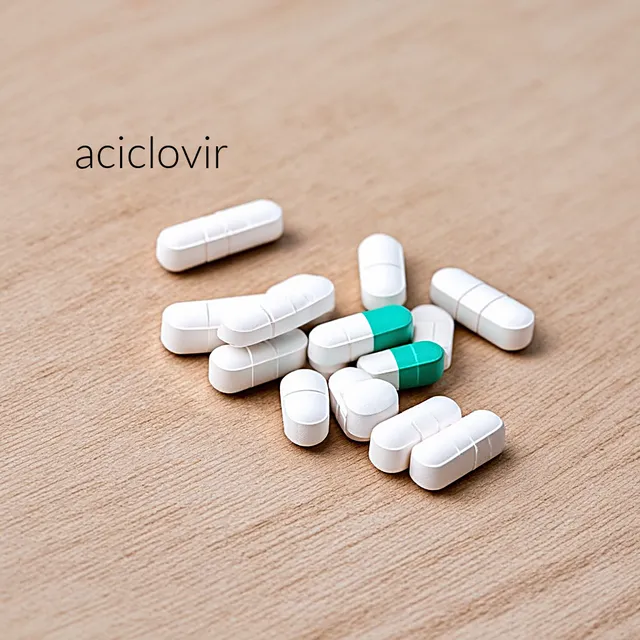 El aciclovir se vende sin receta medica